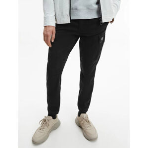 Calvin Klein pánské černé kalhoty - S (BEH)